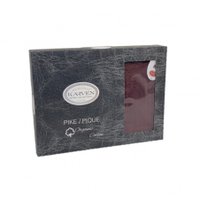 Плед Karven Waffle Pike 200x220 Евро P 928 (бордовый)