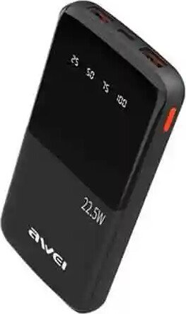 Внешний аккумулятор Awei P10K 10000mAh (черный)