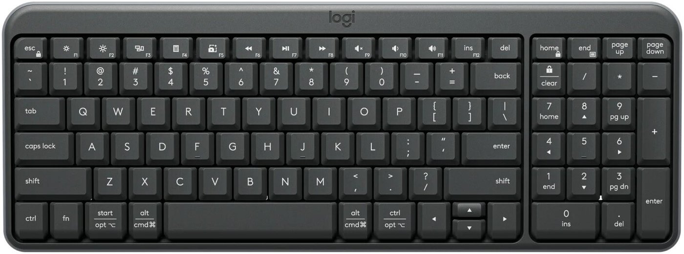 

Клавиатура Logitech K250 Compact Bluetooth Wireless Keyboard 920-013452 (графит)