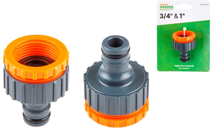 

Коннектор Startul Garden Адаптер внешний 3/4" и 1" ST6011-9-3/4-1