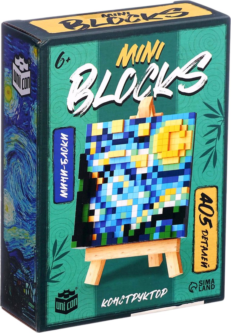 

Конструктор Unicon Mini Blocks. Звездная ночь 6742 10746893