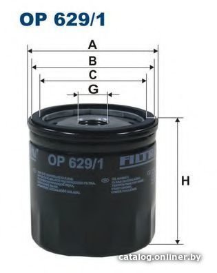 Масляный фильтр Filtron OP6291