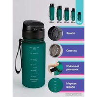 Бутылка для воды UZSpace Bright Green 3034 350мл (зеленый)