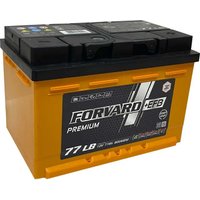 Автомобильный аккумулятор Forvard EFB Premium R+ низк. (77 А·ч)