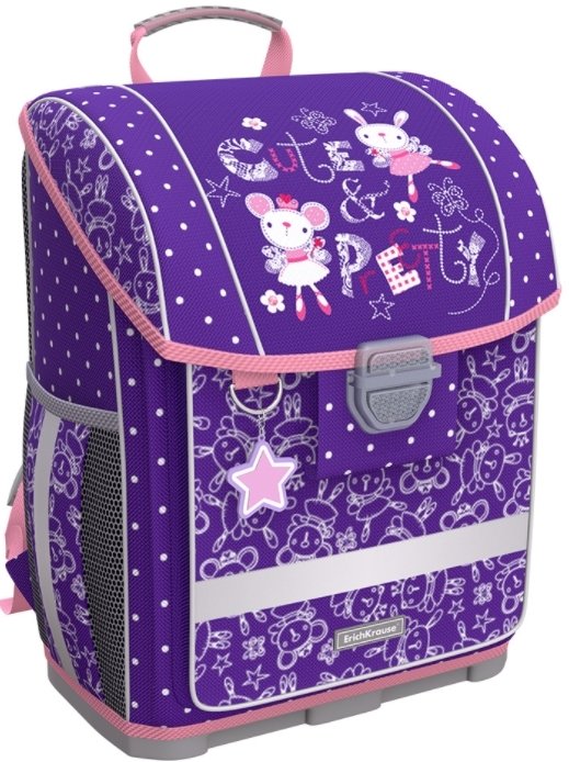 

Школьный рюкзак Erich Krause ErgoLine 16L Cute&Pretty 52578