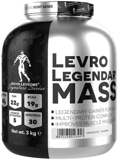 

Гейнер Levrone Levro Legendary Mass (3000 г, ваниль)