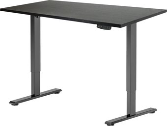 Стол с регулировкой высоты ErgoSmart Electric Desk Light 1200х650х25 мм (дуб темно-коричневый/черный)