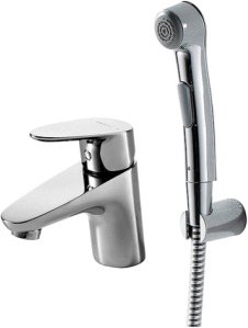 

Смеситель с лейкой для биде Bravat Drop F14898C-2