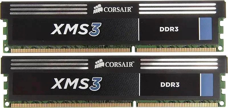 

Оперативная память Corsair XMS3 2x4ГБ DDR3 1600 МГц CMX8GX3M2A1600C9