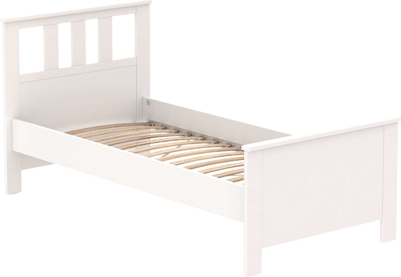 Кровать Mio Tesoro Сага 90х200 2.08.04.210.1 (белый)