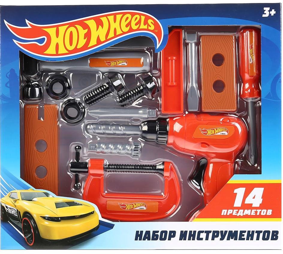 

Набор инструментов игрушечных Играем вместе Hot Wheels 1605K325-R2