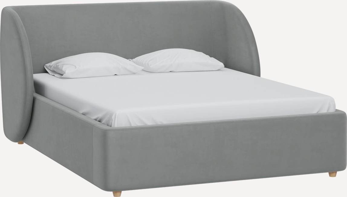 

Кровать Divan Юна 160 (Barhat Silver)