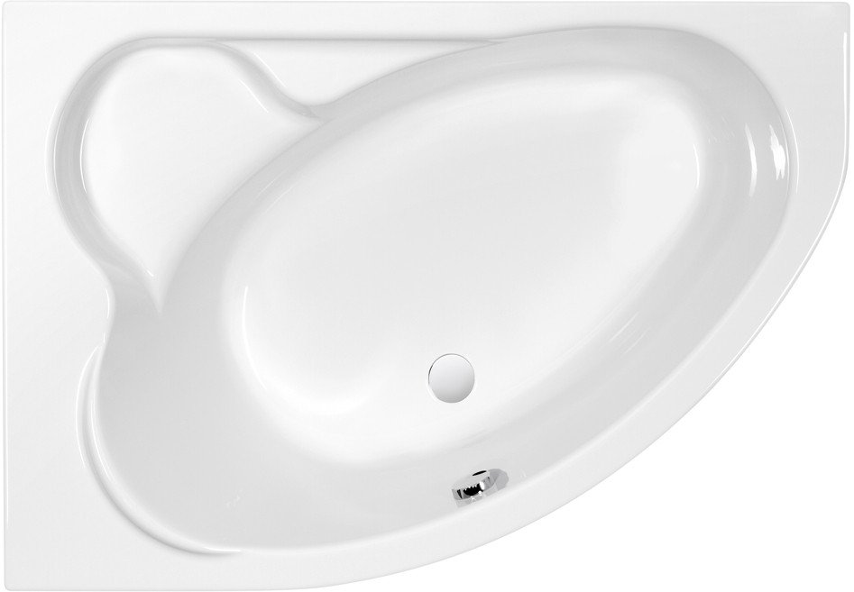 Ванна Cersanit Kaliope 153x100 L (с ножками и экраном)