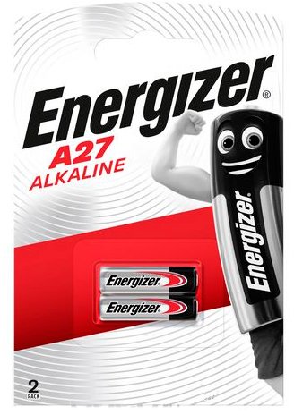 

Батарейка Energizer Alkaline A27 E301536400 2шт