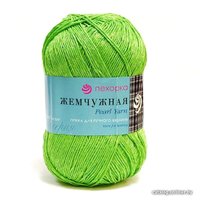 Пряжа для вязания Пехорка Жемчужная 33 100 г 425 м (зеленый)