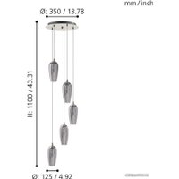 Подвесная люстра Eglo Farsala 96345