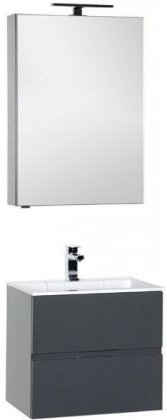 

Aquanet Комплект Алвита 60 00184576 (серый антрацит)