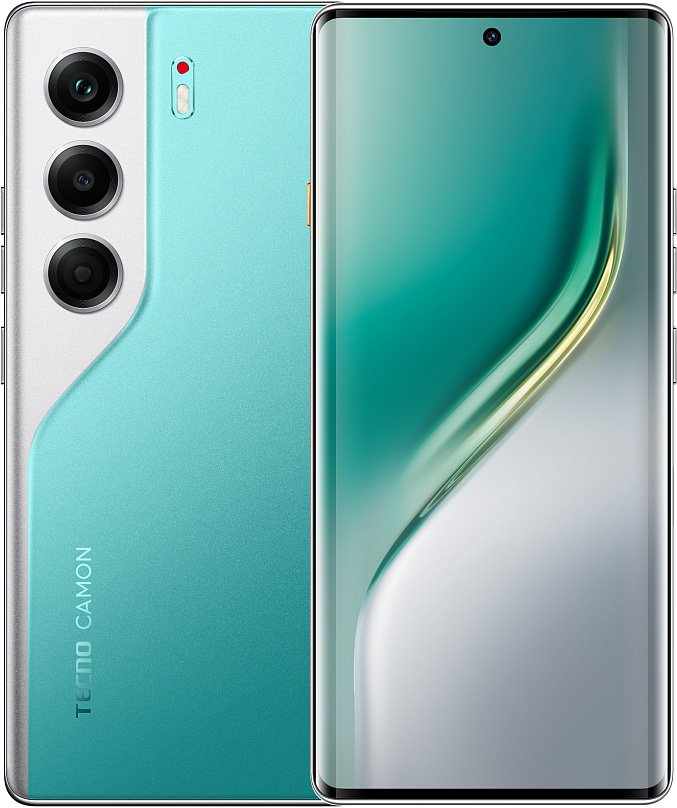 

Телефон Tecno Camon 40 Pro 5G 8GB/256GB (морской зеленый)