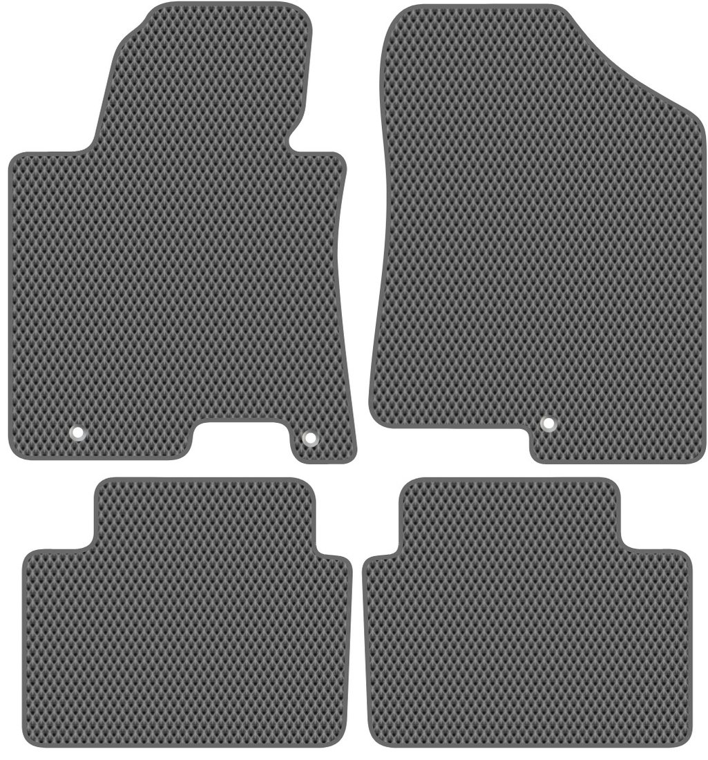 

Комплект ковриков для авто Alicosta Hyundai i30 II (хэтчбек 5 дв / GD) 2011 - 2017 (серый, ромб)