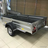 Одноосный прицеп AvtoS A25P1B тент 400