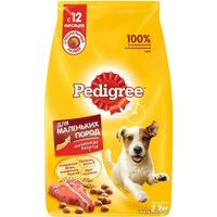 Сухой корм для собак Pedigree для взрослых собак маленьких пород с говядиной 2.2 кг