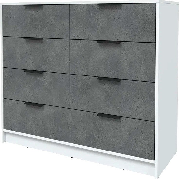 

Комод Интерлиния Концепт КТ-К117 (бетон портленд/белый платинум)