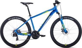 Велосипед Forward Apache 27.5 2.0 disc р.15 2021 (синий)
