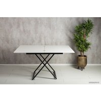 Стол-трансформер Levmar Accord D78/S53 (белый/черный)