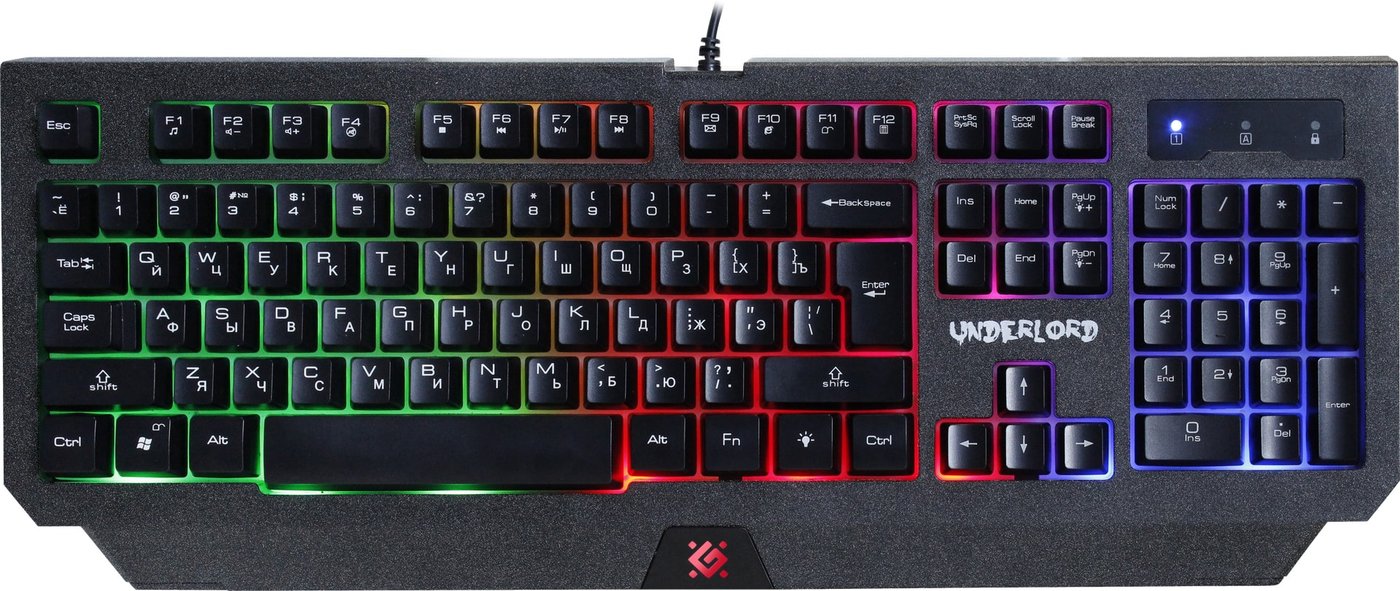 

Клавиатура Defender Underlord GK-340L RU