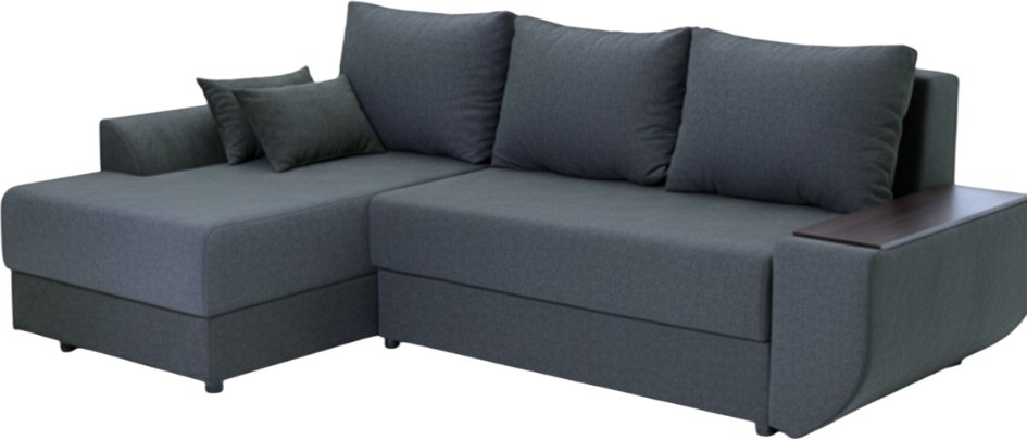 

Угловой диван Sundays Home Нью-Йорк (велюр серый)