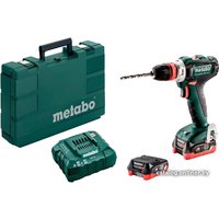 Дрель-шуруповерт Metabo PowerMaxx BS 12 Q 601037800 (с 2-мя АКБ 4 Ah, кейс)