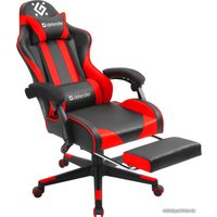 Игровое (геймерское) кресло Defender Rock (черный/красный)