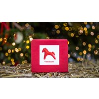 Елочная игрушка Ceramicmay Лошадка (красный)