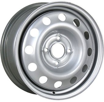 Штампованные диски TREBL 8873T 16x6.5" 5x114.3мм DIA 66.1мм ET 50мм silver