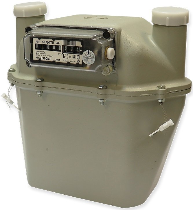 

Счетчик газа БелОМО СГД-3Т-1И-1-G4 (левый)