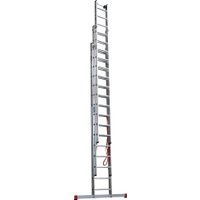 Лестница-стремянка Новая высота NV 523 трёхсекционная индустриальная 3x15 ступеней