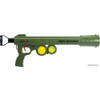 Игрушка для собак Camon Базука мини с 2 теннисными мячами AD111 (зеленый)