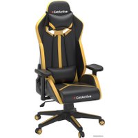 Игровое (геймерское) кресло GetActive Day-off (черный/желтый)