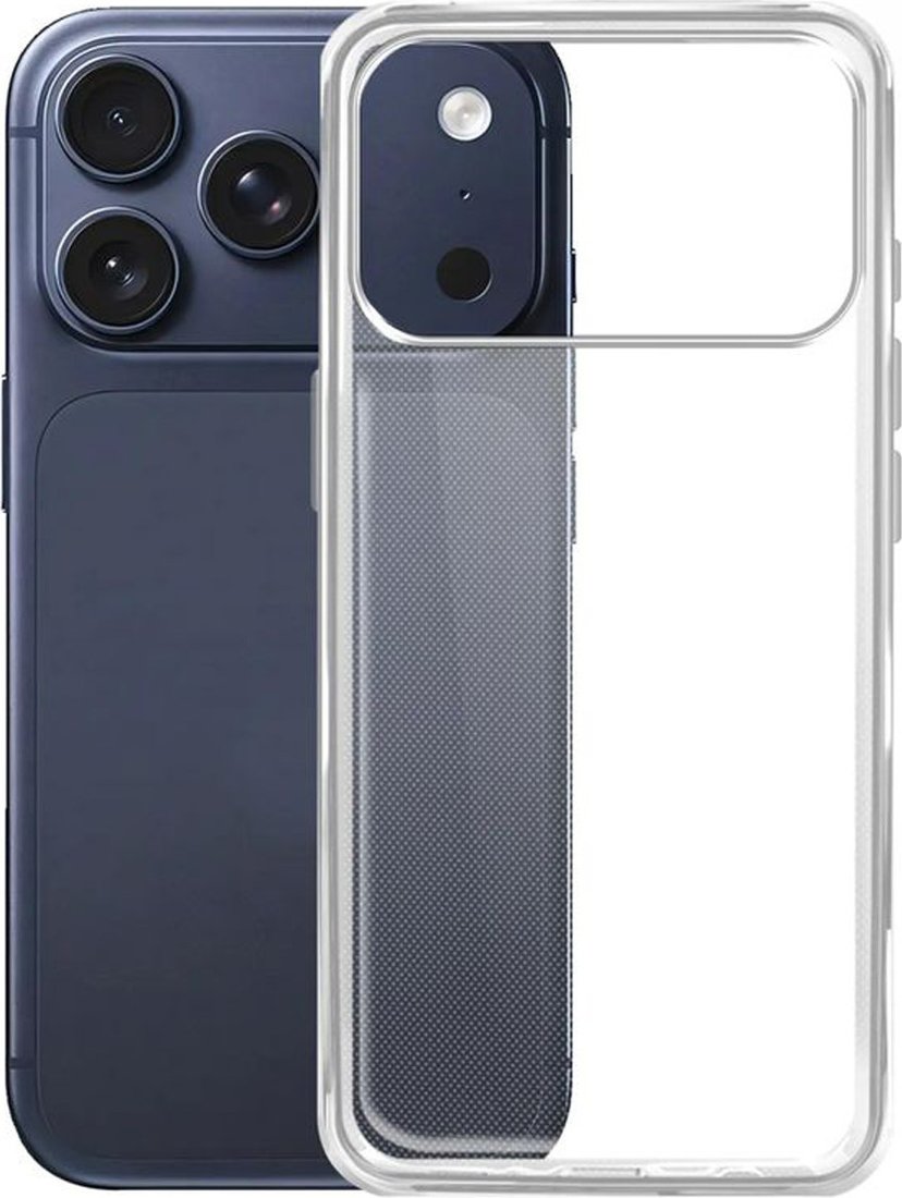Чехол для телефона BoraSCO Silicone Case для Apple iPhone 17 Pro Max 75703 (прозрачный)