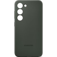 Чехол для телефона Samsung Silicone Case S23 (хаки)