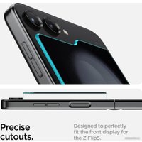 Защитное стекло Spigen Glass TR EZ Fit для Galaxy Z Flip 5 AGL06525 (2шт)