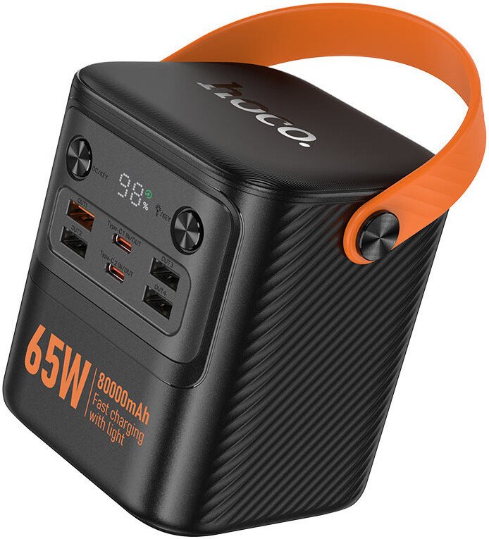 Внешний аккумулятор Hoco J152 Pro 80000mAh (черный)