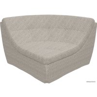 Элемент модульного дивана Лига диванов Холидей люкс 105701 (корфу 02, светло-серый)