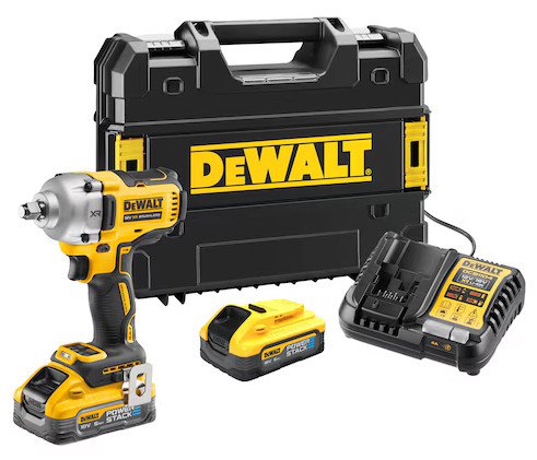 Гайковерт DeWalt DCF891H2T (с 2-мя АКБ, кейс)