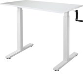 Manual Desk Compact 1360x800x36 мм (альпийский белый/белый)