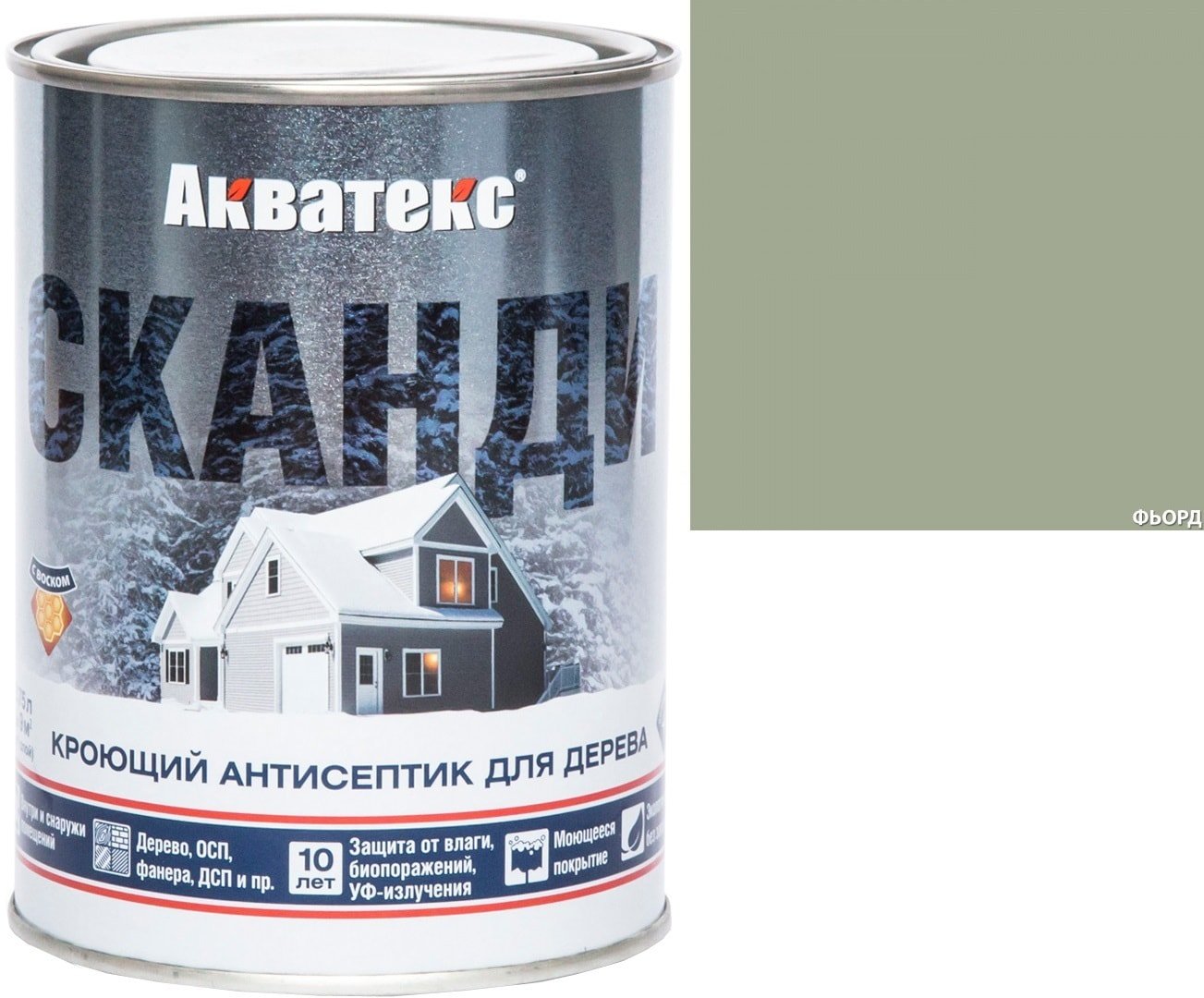 

Антисептик Акватекс Сканди 0.75 л (фьорд)