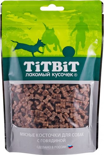 Лакомство для собак TiTBiT Мясные косточки с говядиной 145 г