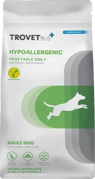 

Сухой корм для собак Trovet Plus Adult Hypoallergenic Vegetable Only (3кг)