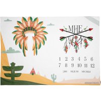 Плед МиМиМи Индеец ФПЛ27 96х136 см