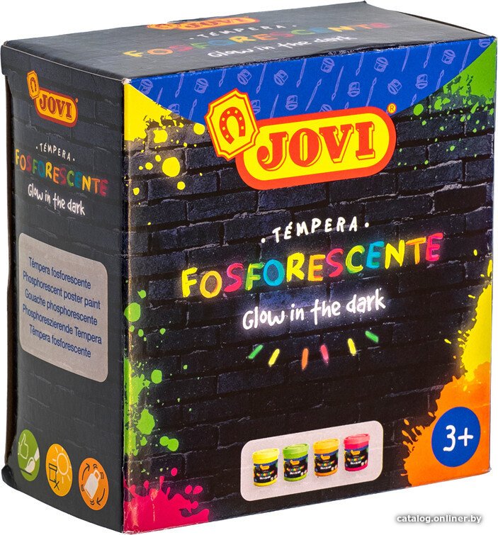 Гуашь Jovi 504 (4 цветов)